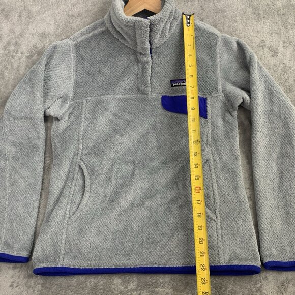 Patagonia Jacket Women Small Fleece Re Tool Snap T Pullover Thermal Pro Sweater - Picture 2 of 9